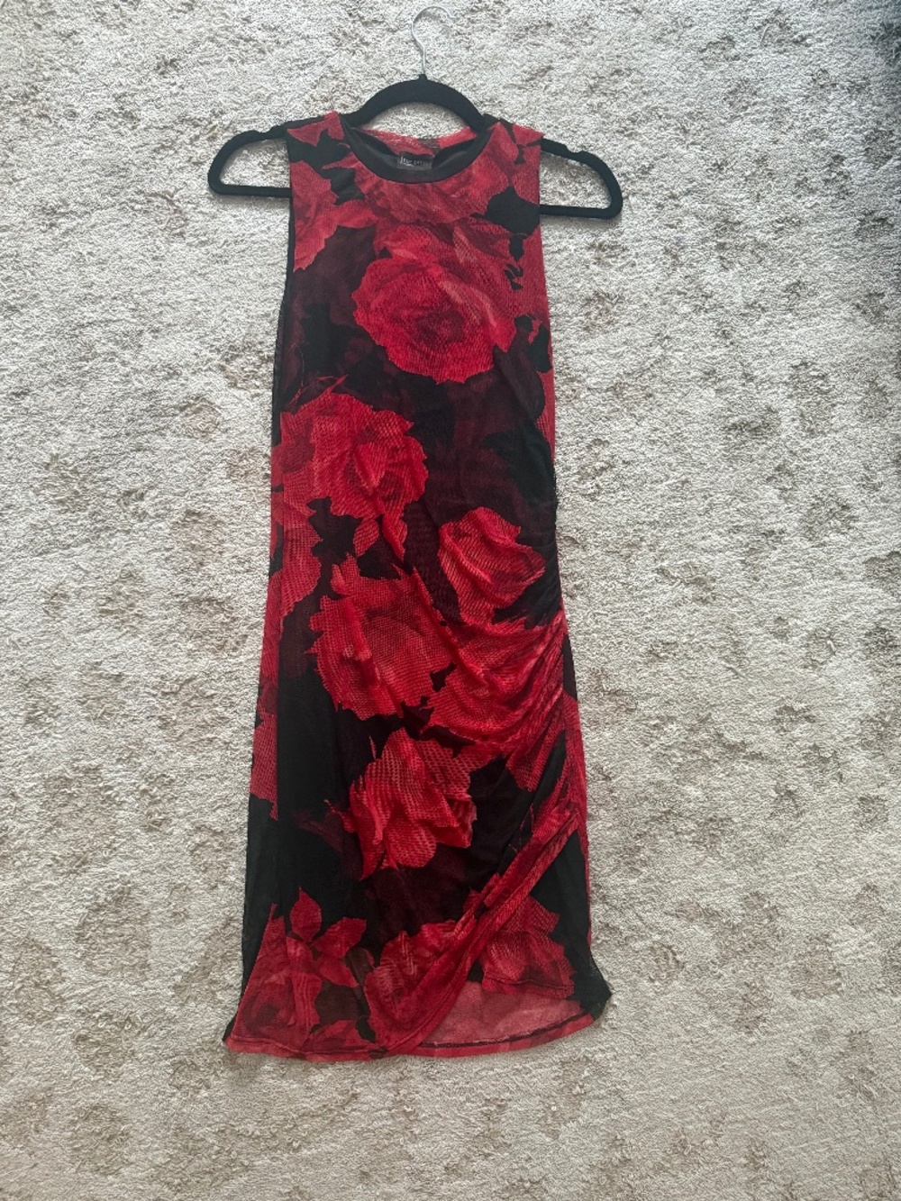 Rose Mesh Dress - Picture 1 of 3